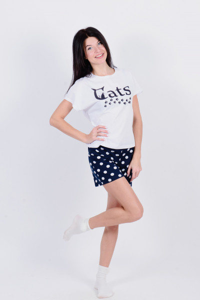 Купить Пижама Д 56 (cats) на Неженке
